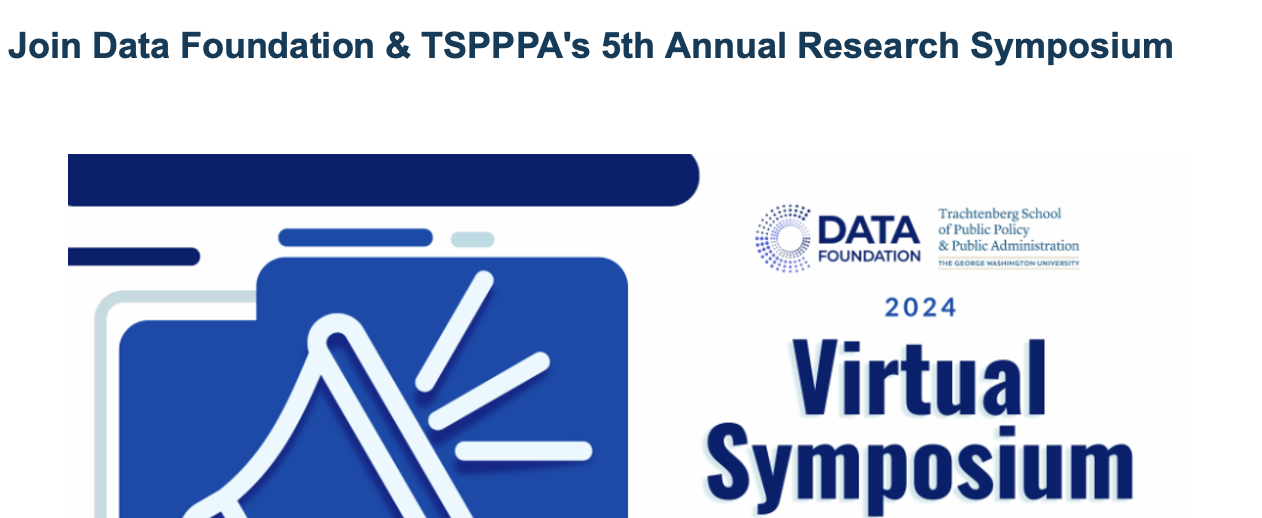 May 2024 Newsletter Header Data Symposium Graphic