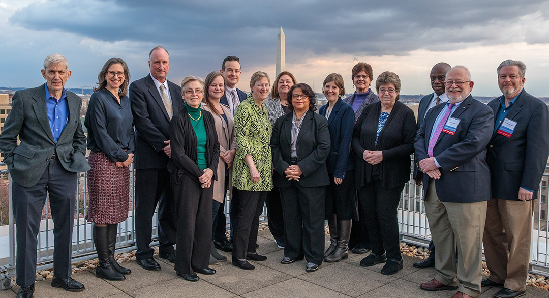 Members of the Trachtenberg School Advisory Board attending the Alumni Awards Reception.