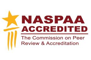NASPAA Accredited: The Commission on Peer Review and Education