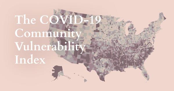 The COVID-19 Community Vulnerability Index & map of America